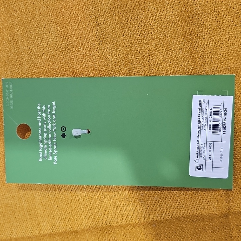 Kate Spade X Target French Fry Bag Charm NWT - Picture 7 of 7